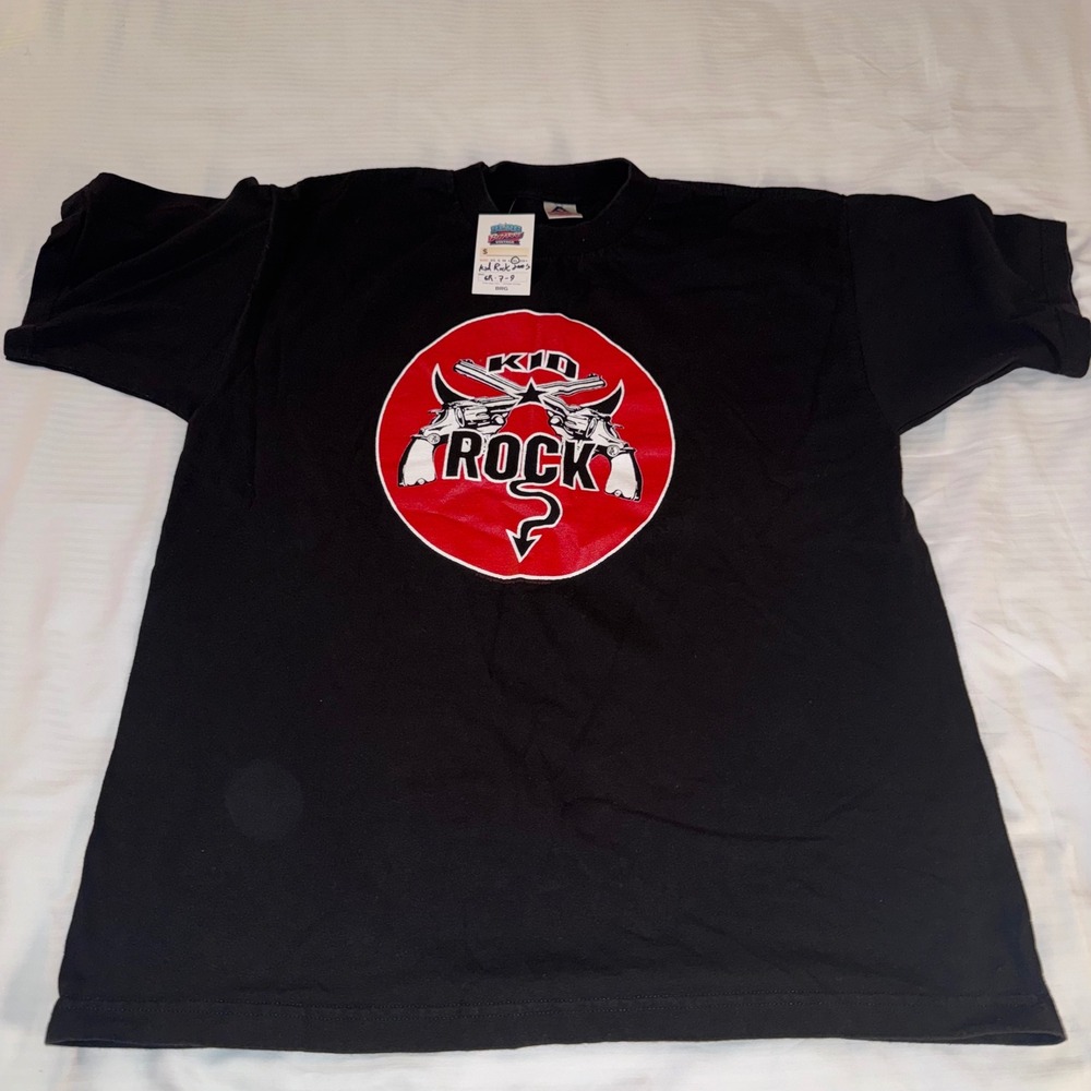 Kid Rock T-Shirt Mens XL Black Excellent Devil Without a Cause AAA Graphic Tee